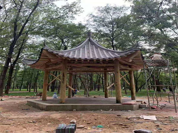 杭州古建木结构凉亭